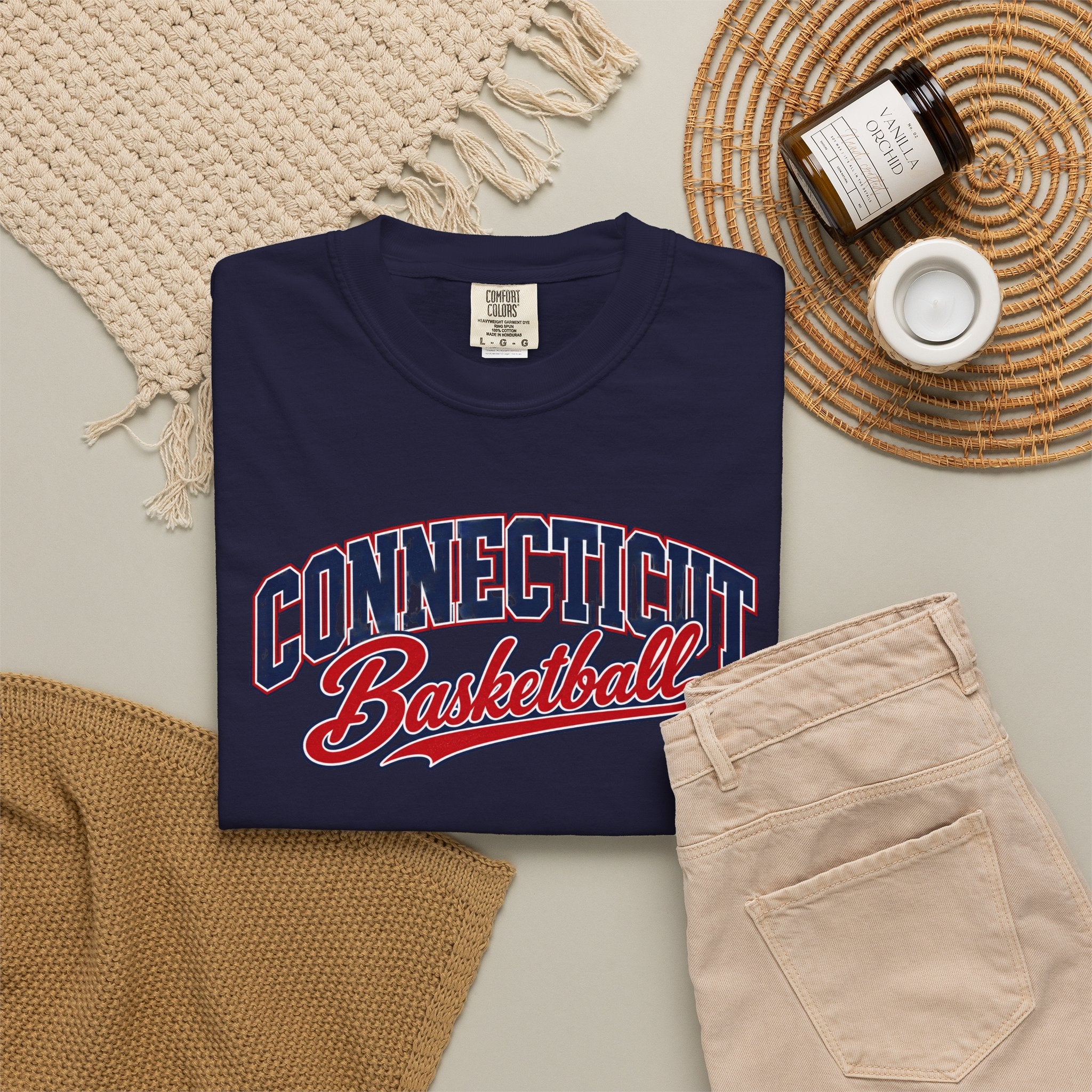 Connecticut | Unisex Faded Tee